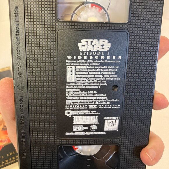 Star Wars Episode I The Phantom Menace VHS 2000 Widescreen Collectors Edition - Picture 9 of 16